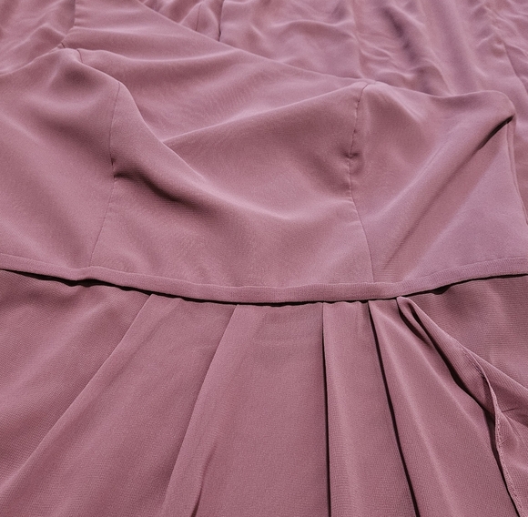 David's Bridal One-Shoulder DRESS - Picture 4 of 12